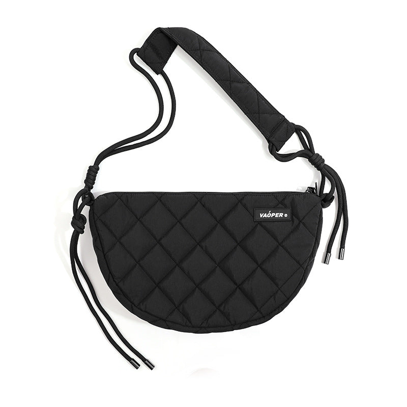 Men's Hello Fashion Down Female Riding Dumpling Bags