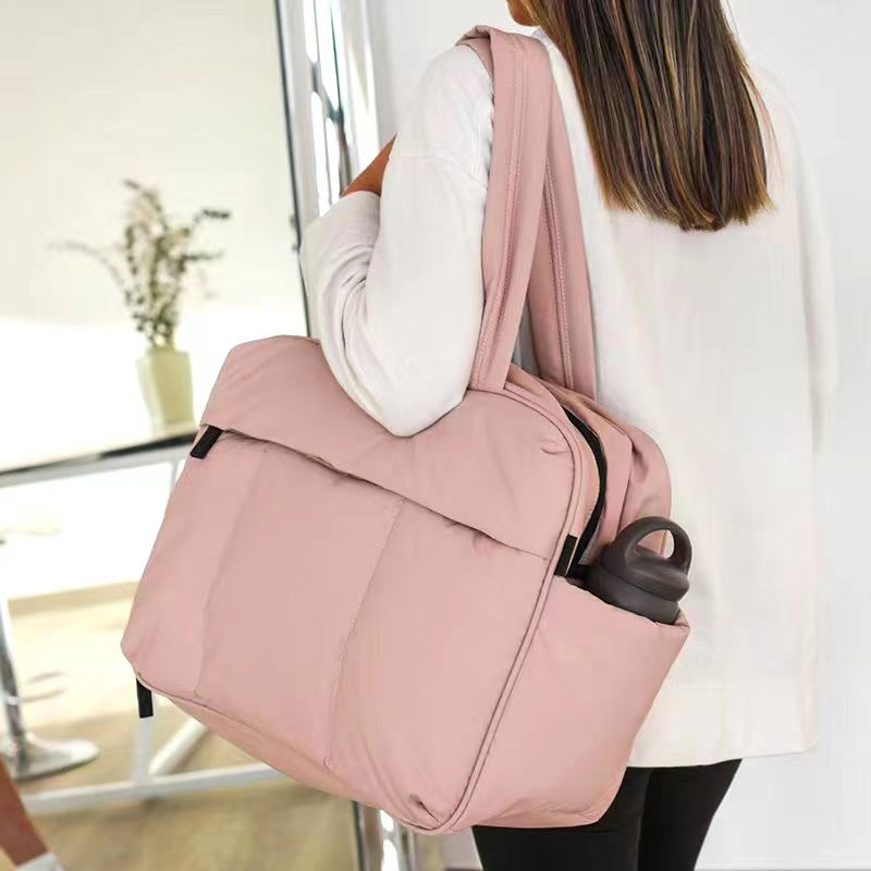 Women's Down Simple Astronaut Portable Picnic Tote Bags