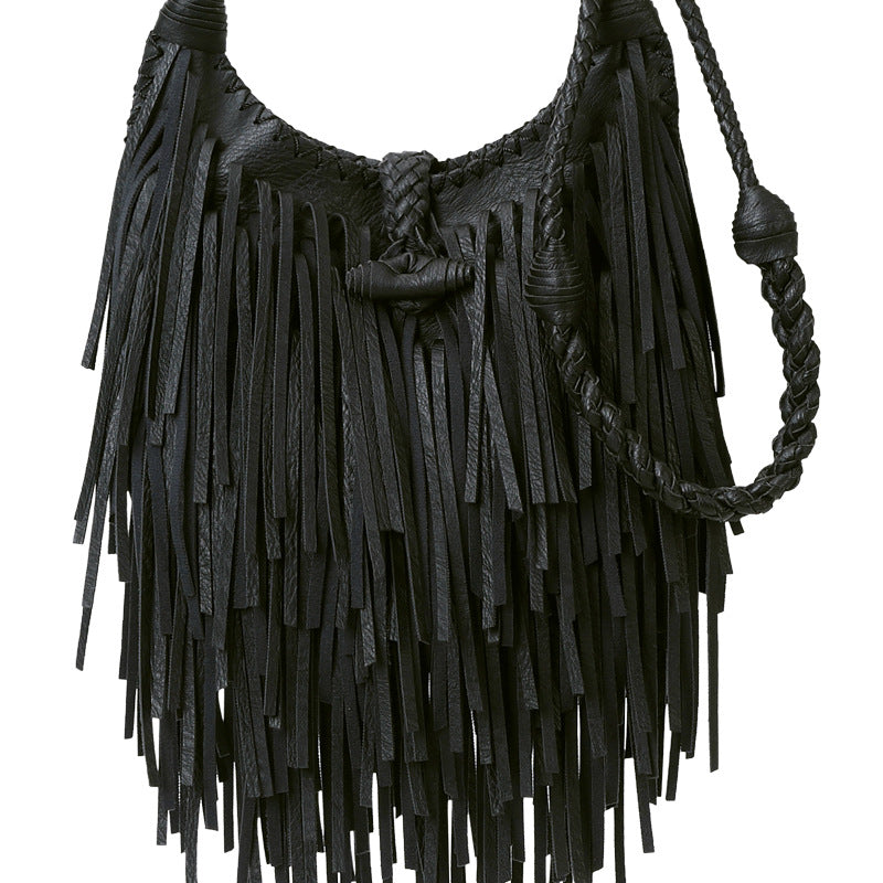 Women's Trendy Retro Tassel Fashion Handmade Crossbody Bags