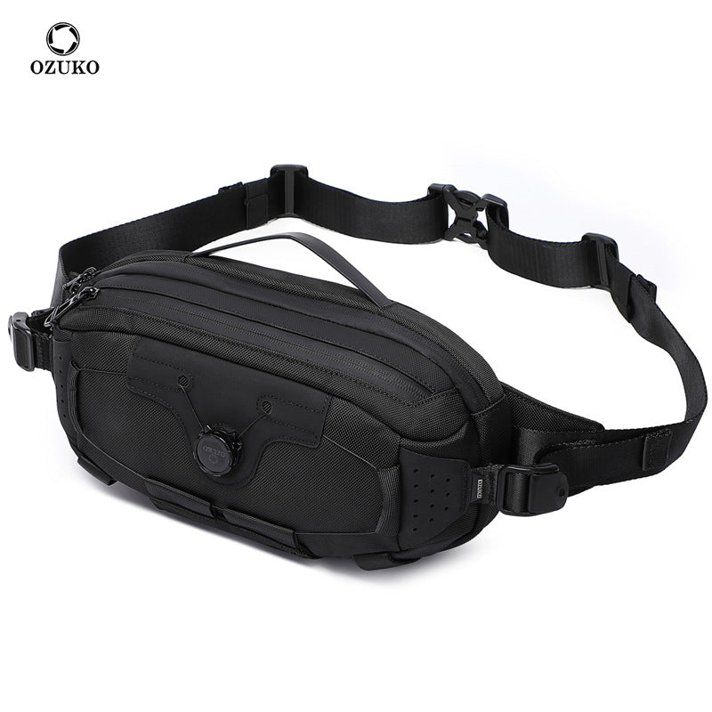Men's Waterproof Multifunctional Leisure High Sense Fashion Men's Waist Packs