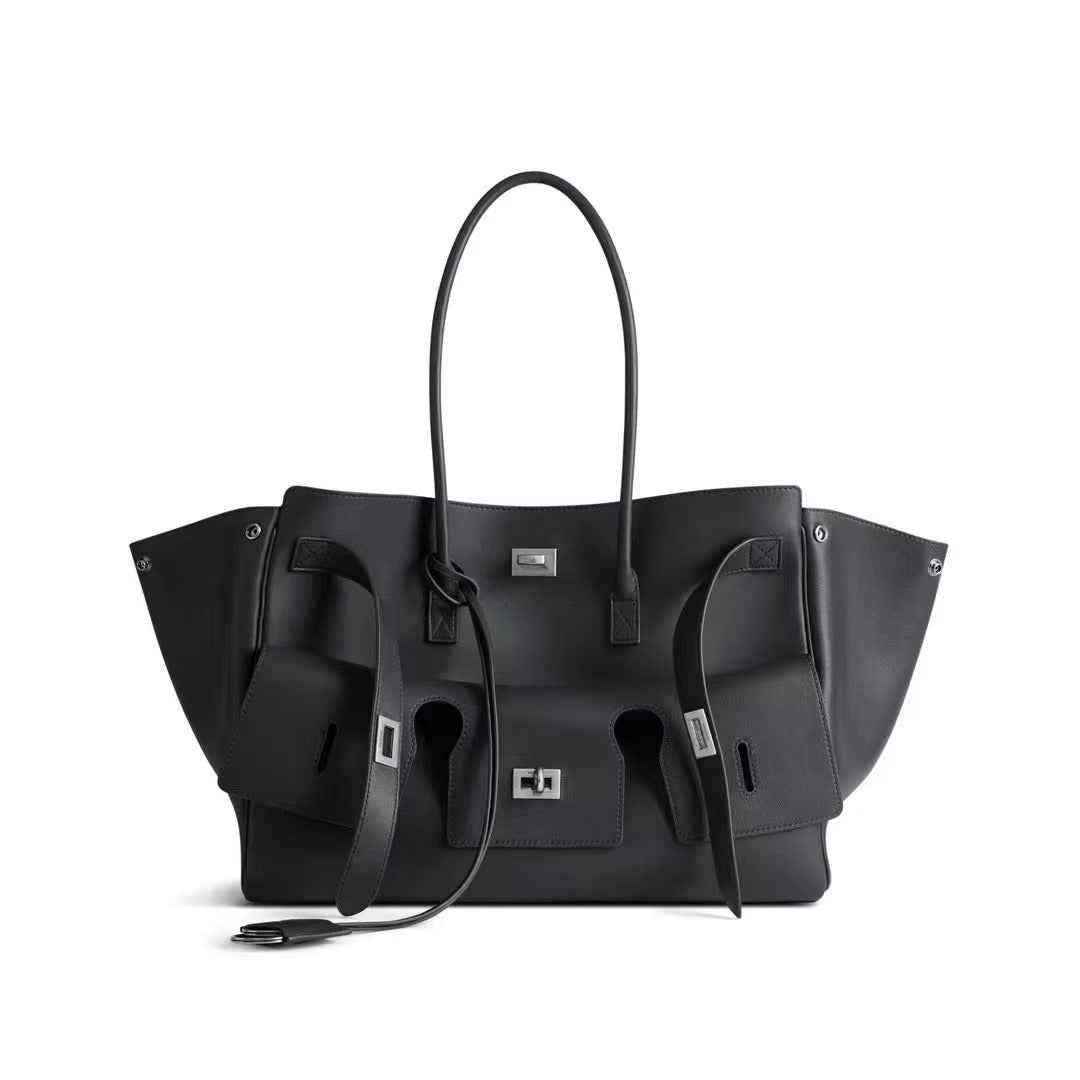 Motorcycle Large Capacity Commuter Punk Wings Bucket Bags