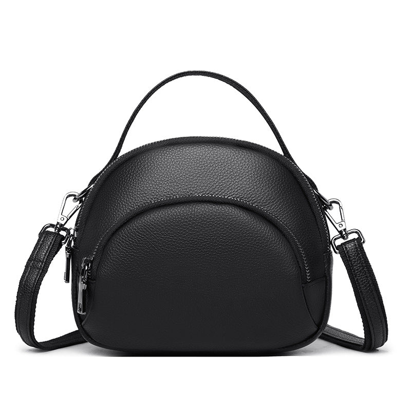 Women's Genuine Leather Fashionable Eaters First Layer Shoulder Bags