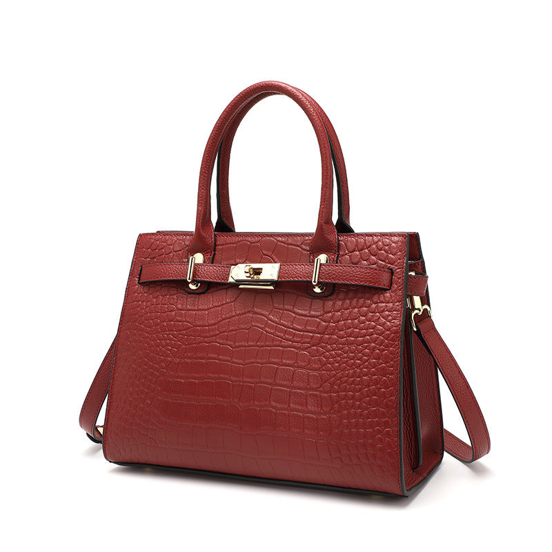 Women's Large Capacity For Leather Wedding High Crossbody Bags
