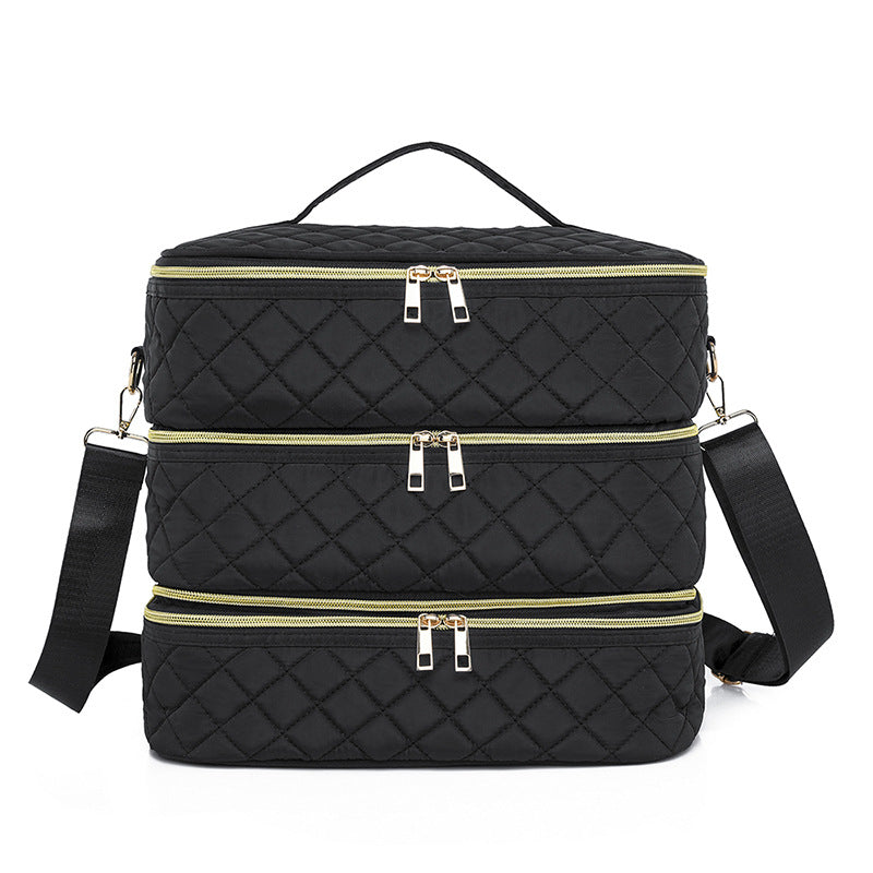 Women's Multifunctional Nail Polish Storage Large Capacity Cosmetic Bags
