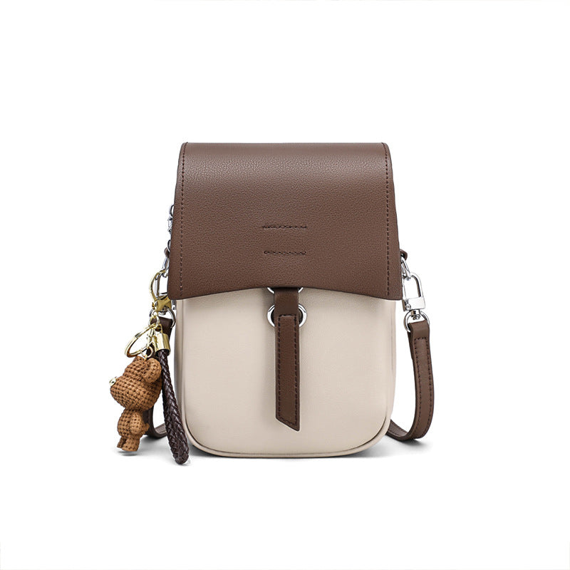 Women's Mobile Summer High Sense Mini Genuine Crossbody Bags