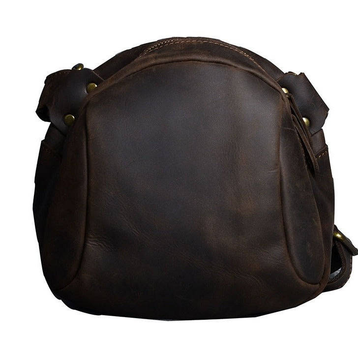 Women's & Men's & Crazy Horse Leather Vintage Genuine Men's Shoulder Bags