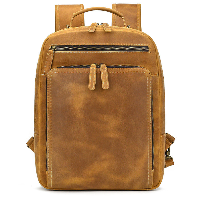Women's & Men's & Crazy Horse Leather Vintage Backpacks