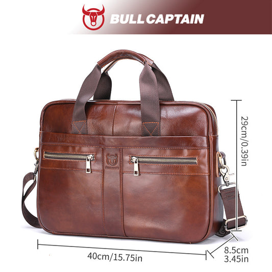 Leather Goods Top Layer Fashion Vintage Bags