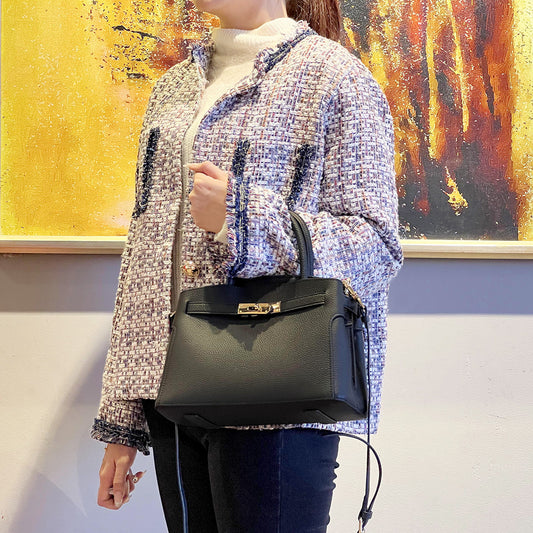 Women's First Layer Cowhide Spring Advanced Texture Genuine Shoulder Bags