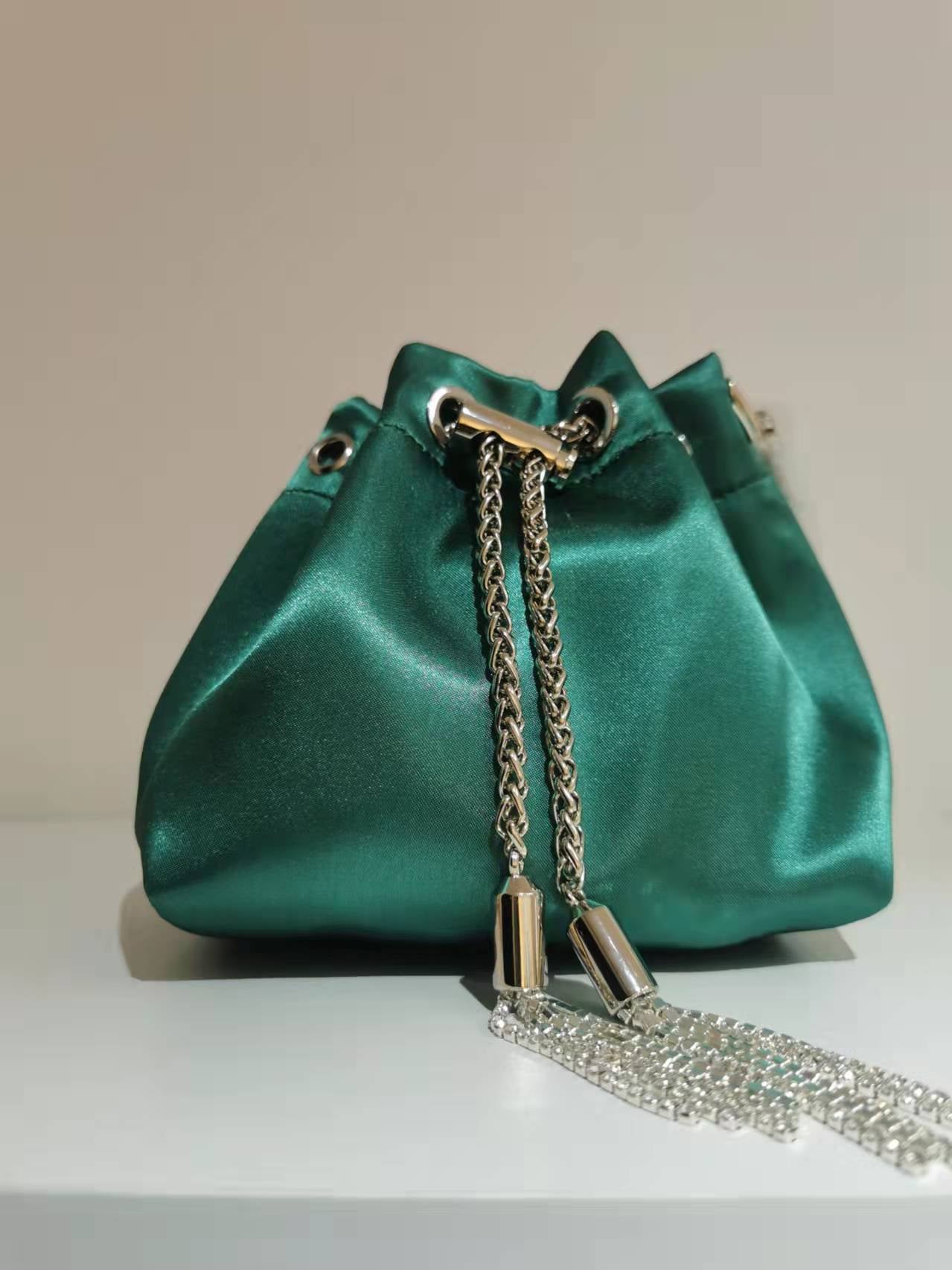 Women's Live Broadcast Selected Tassel Drawstring Fashion Shoulder Bags