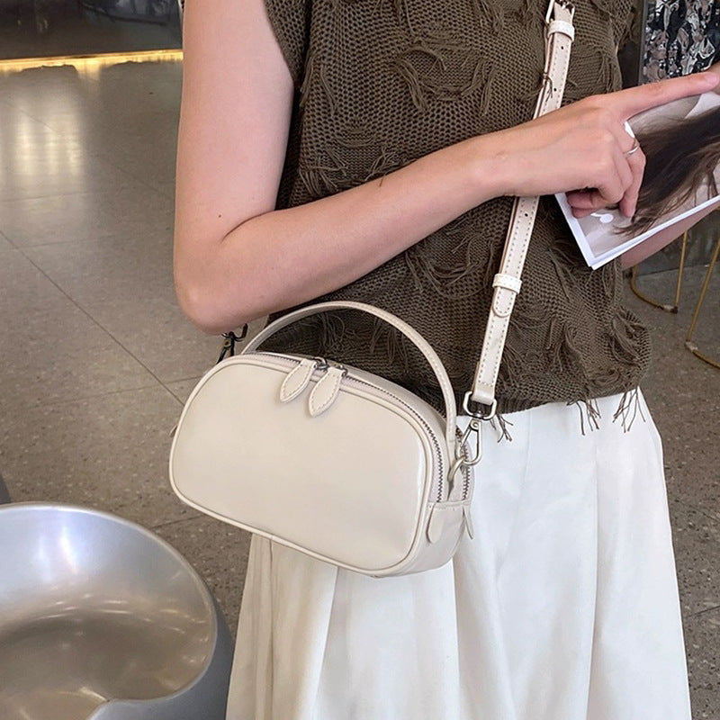 Attractive Women's Genuine Leather Fashion Portable Handbags