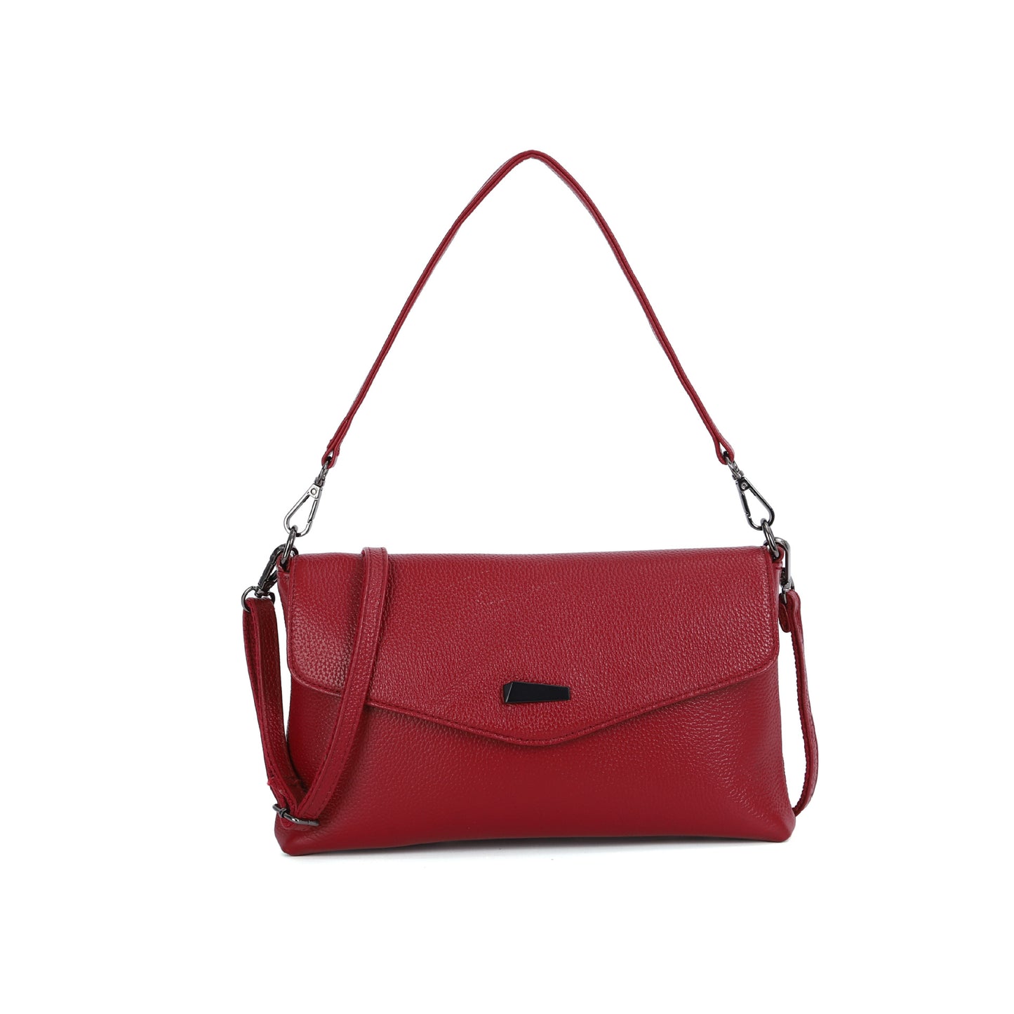 Women's Fashion Envelope Genuine Leather Soft Cowhide Shoulder Bags