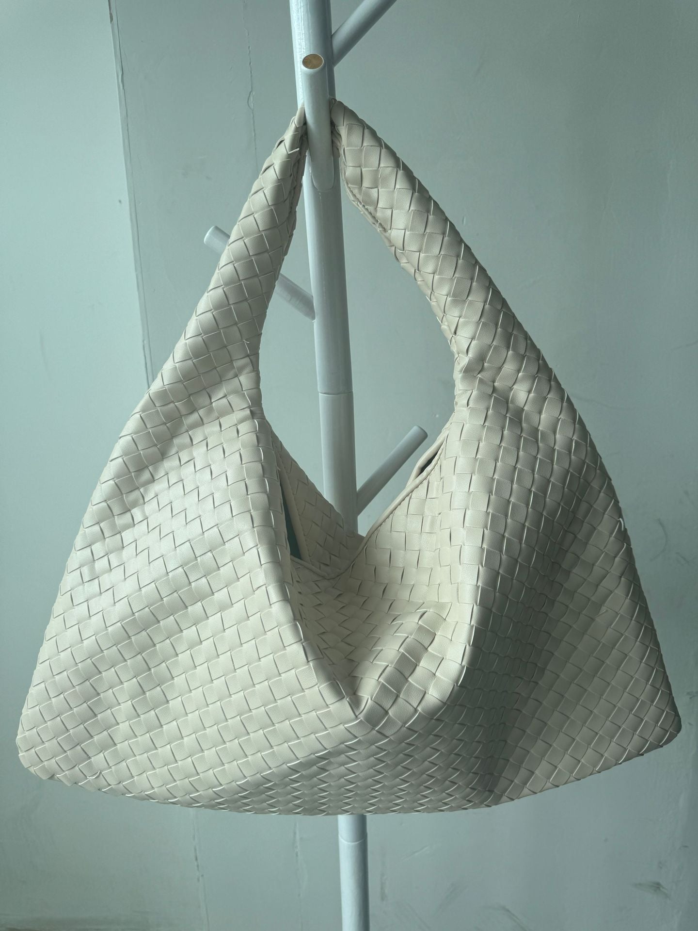 Women's Trendy Woven Large Capacity Totes Portable Tote Bags
