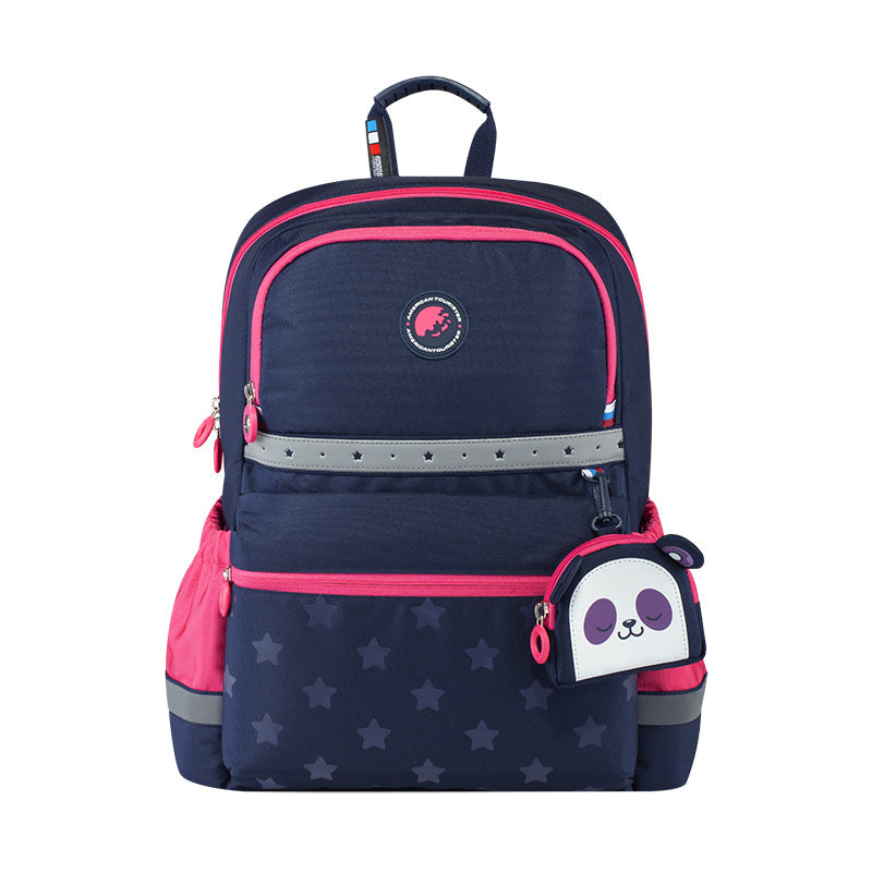 American Boys Grade Burden Reduction Spine Protection Ultra Light Elementary School Students' Schoolbags