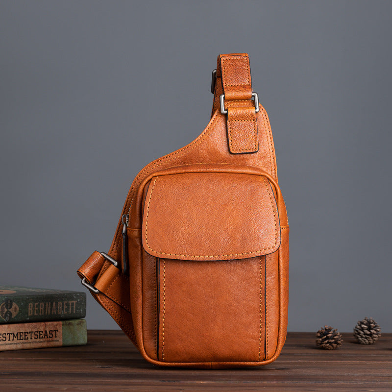 Men's Order Handy First Layer Tree Height Vegetable Tanning Bags