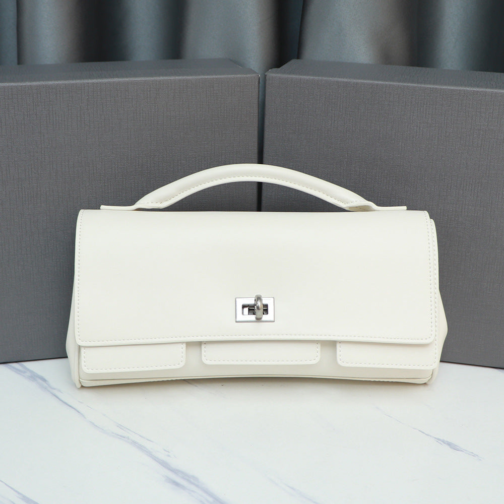 Motorcycle Twist High-grade Genuine Leather Portable Small Square Bags