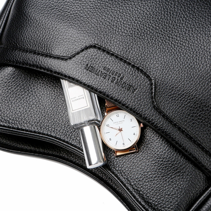 Women's Simple Classy Mom Soft Leather Shoulder Bags