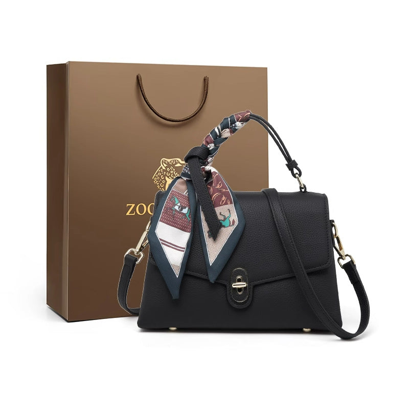 Women's Genuine Leather Design High-grade Fashion Soft Shoulder Bags
