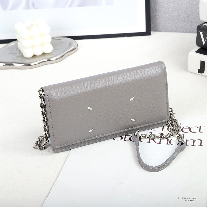 Women's First Layer Cowhide Elephant Pattern Minority Bags