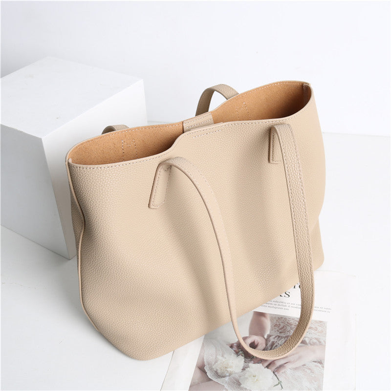 Matching Large Capacity Leisure Simple Advanced Handbags