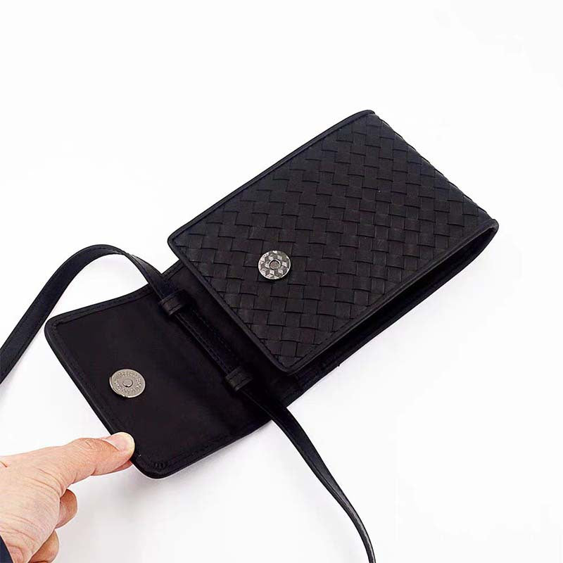 Men's First Layer Cowhide Handmade Woven Lightweight Men's Bags