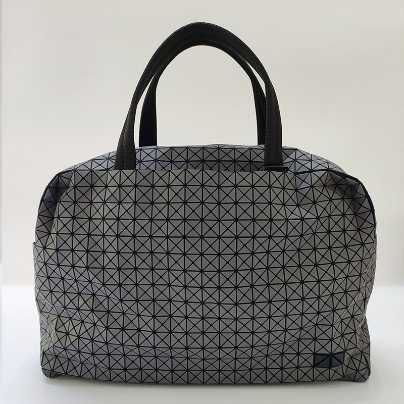 Women's & Men's & Computer Boston Fashion Rhombus Large Travel Bags