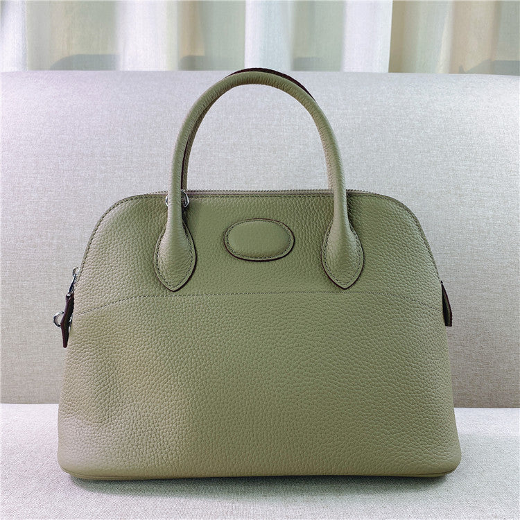 Women's First Layer Cowhide Bowling Shell Fashion Handbags