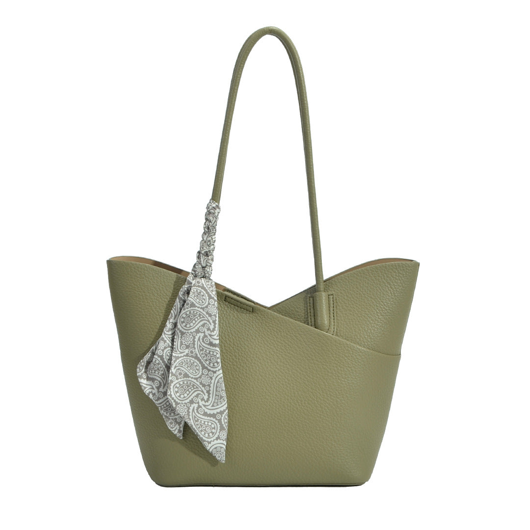 Women's Fashionable Korean Style Simple Underarm Portable Shoulder Bags