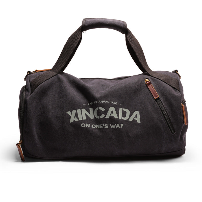 Men's Canvas Fitness Storage Large Capacity Business Travel Bags