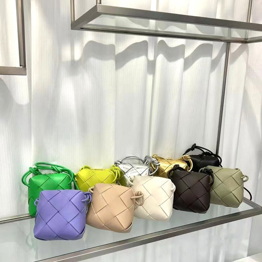 Women's Design Genuine Leather Classic Style Rhombus Crossbody Bags