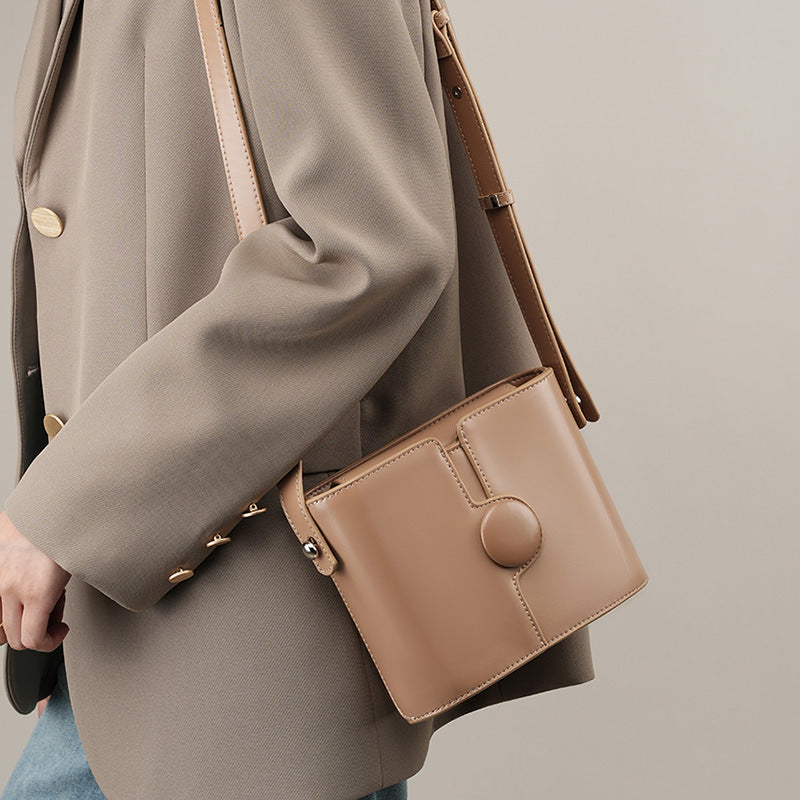 Women's Clearance Genuine Leather Underarm Chain Shoulder Bags