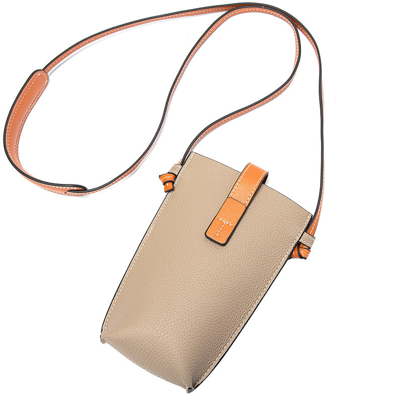 Women's Genuine Leather Summer Retro Single Mini Crossbody Bags