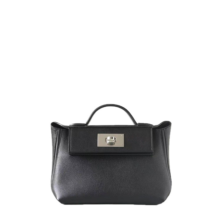 Women's Cowhide Vintage Kelly Hardware Wings Style Shoulder Bags
