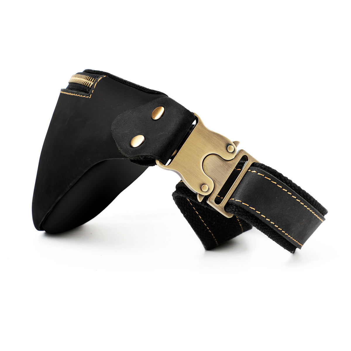 Men's Retro Crazy Horse Leather Multifunctional Men's Waist Packs