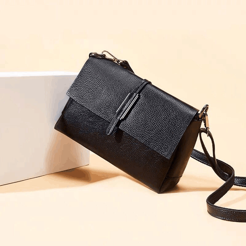 Women's Genuine Leather Fashion Large Capacity Simple Shoulder Bags