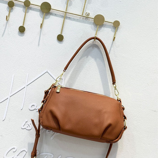 Women's Layer Leather Large Capacity Fashion Simple Shoulder Bags