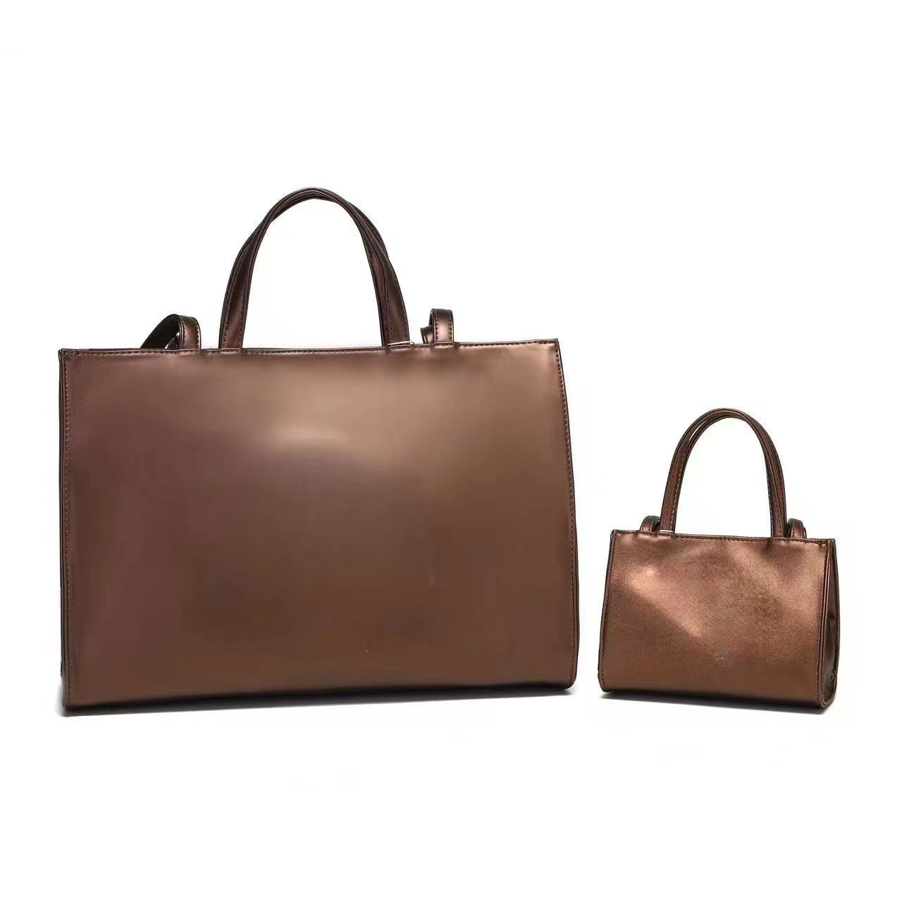 Women's Niche Three-dimensional Embossed Letter Simplicity Bags