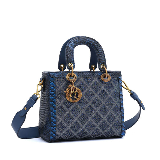 Women's Snake Pattern Diana Popular Style For Crossbody Bags