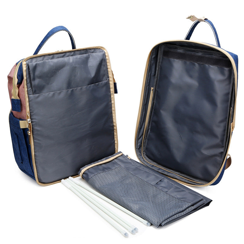 Folding Bed Mummy Multifunctional Diaper Out Bags
