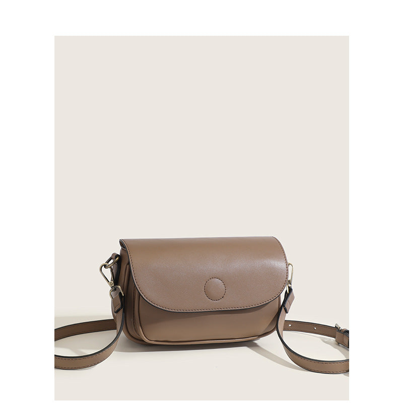Women's Today Popular French Minority Texture Wide Shoulder Bags