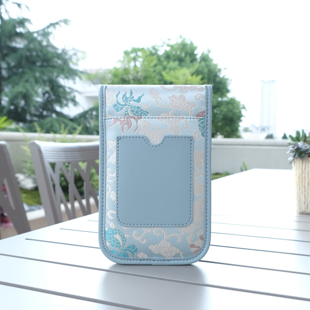 Song Dynasty Brocade Mobile Silk National Style Female Chinese Phone Bags