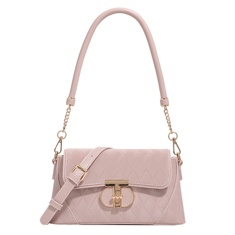 Women's High-grade Light Luxury Texture Diamond Plaid Shoulder Bags