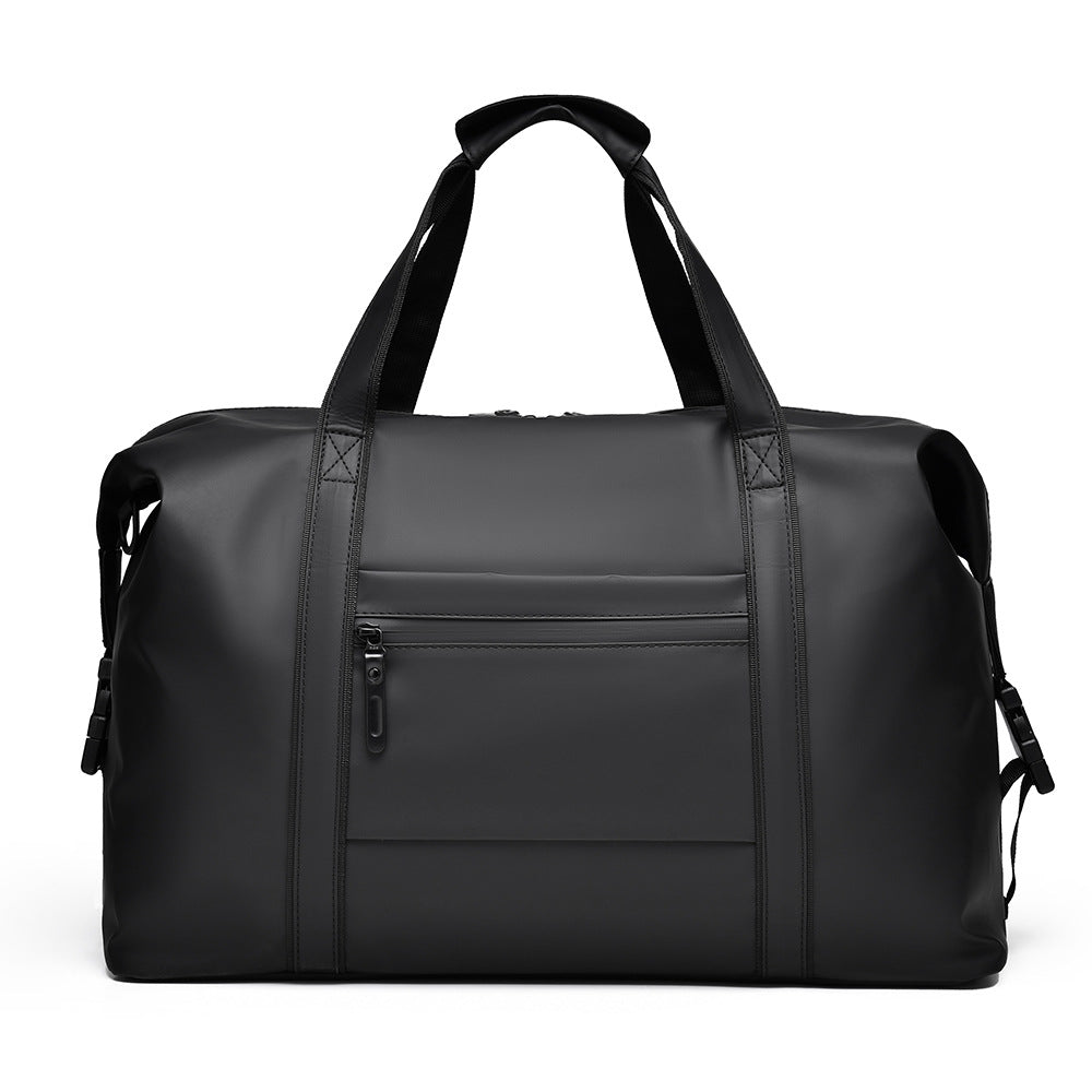 Men's Separation Business Black Large Capacity Short Travel Bags