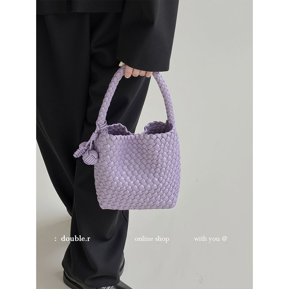 Elegant Trendy Cool Pretty Hand-woven Li Bucket Bags