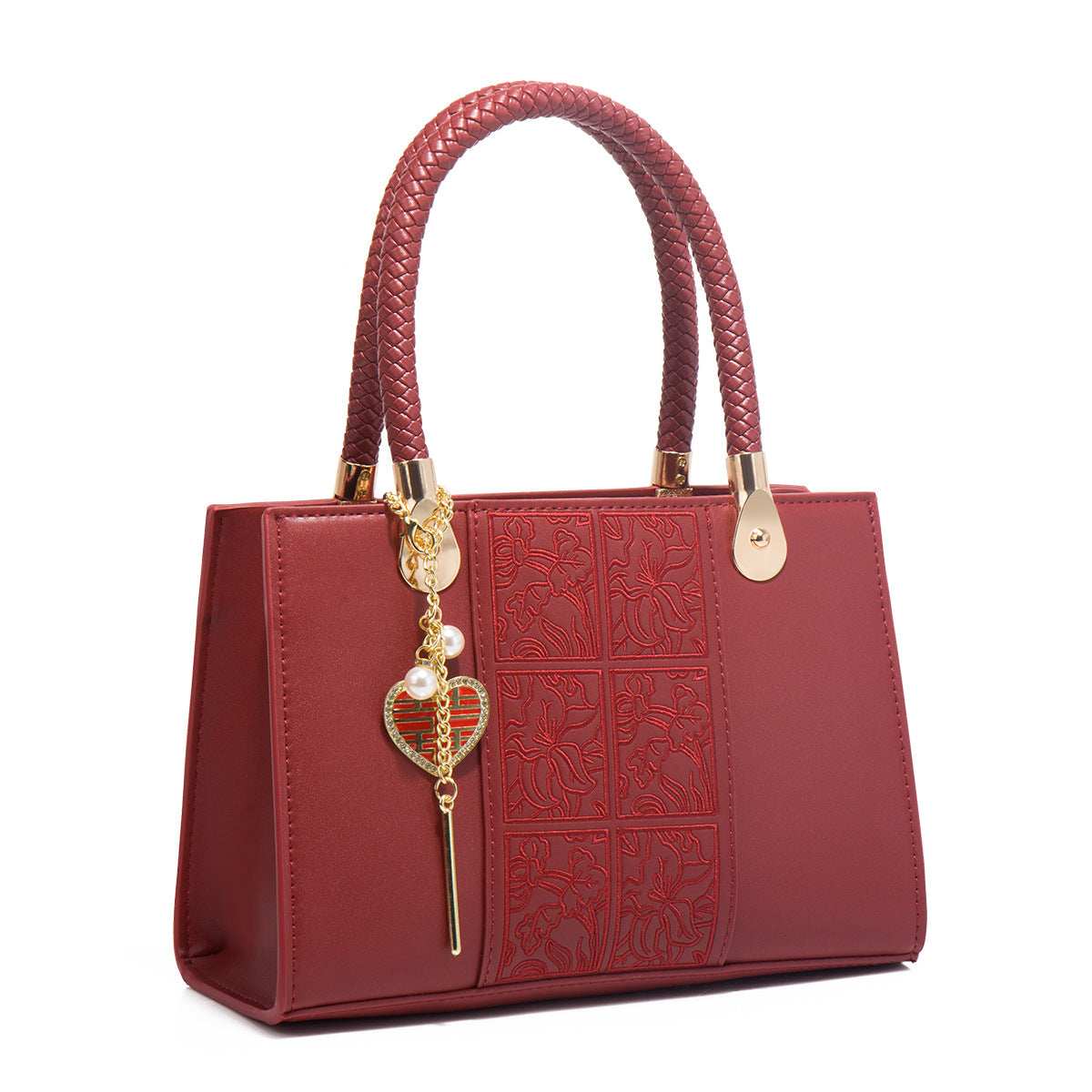 Women's Gift Embroidery Chinese Style Large Capacity Portable Lady Handbags