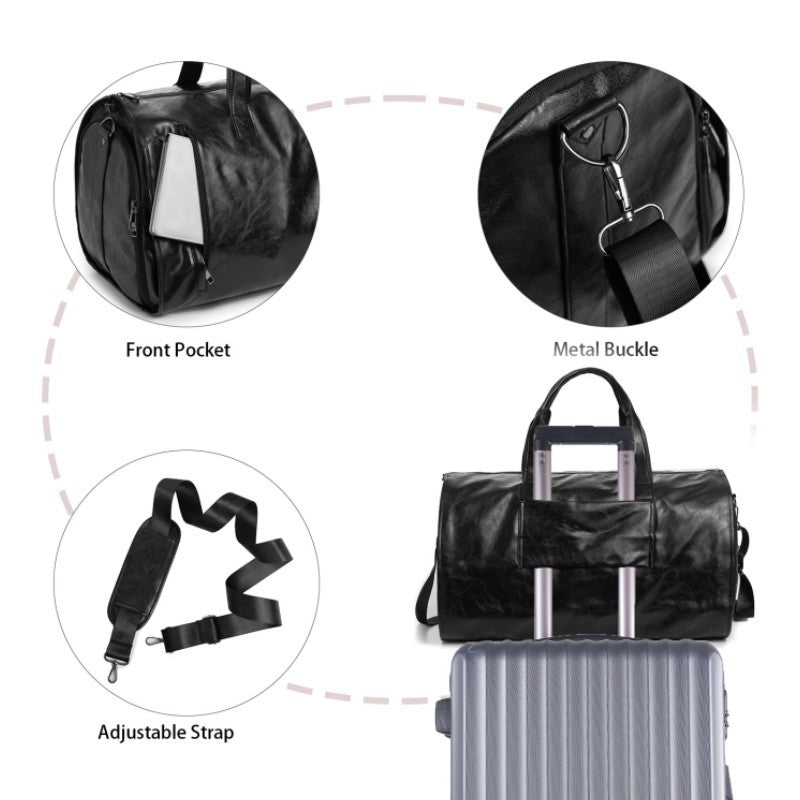 Men's Convertible Portable Clothing Suit Fitness Multifunctional Travel Bags