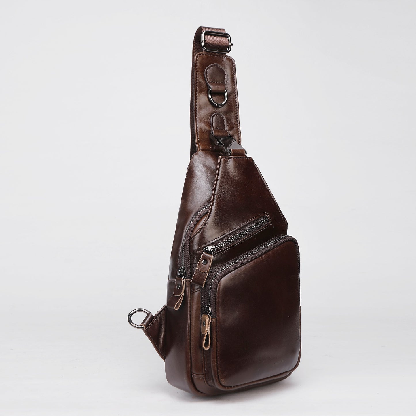 Men's Genuine Leather Fashion First Layer Cowhide Bags