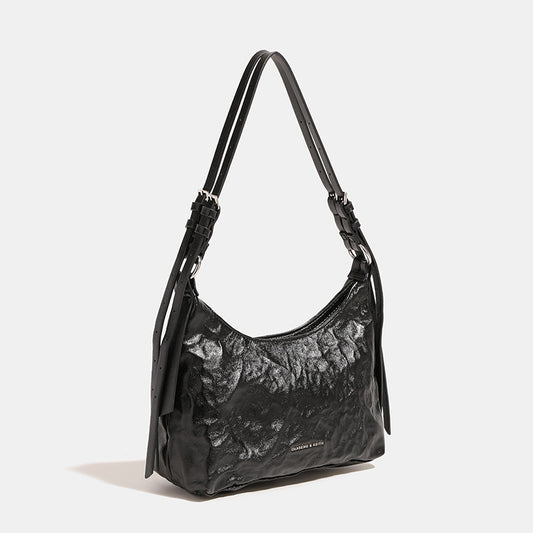 Oil Wax Leather Underarm Summer Niche Armpit Bags