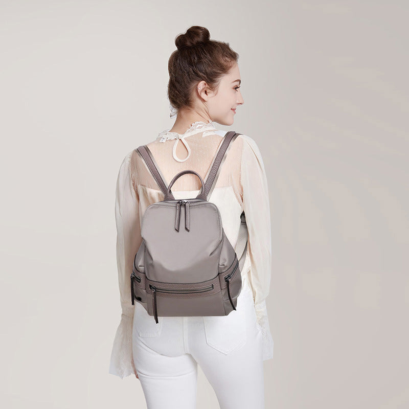 Women's Oxford Cloth Korean Fashionable Nylon Canvas Backpacks