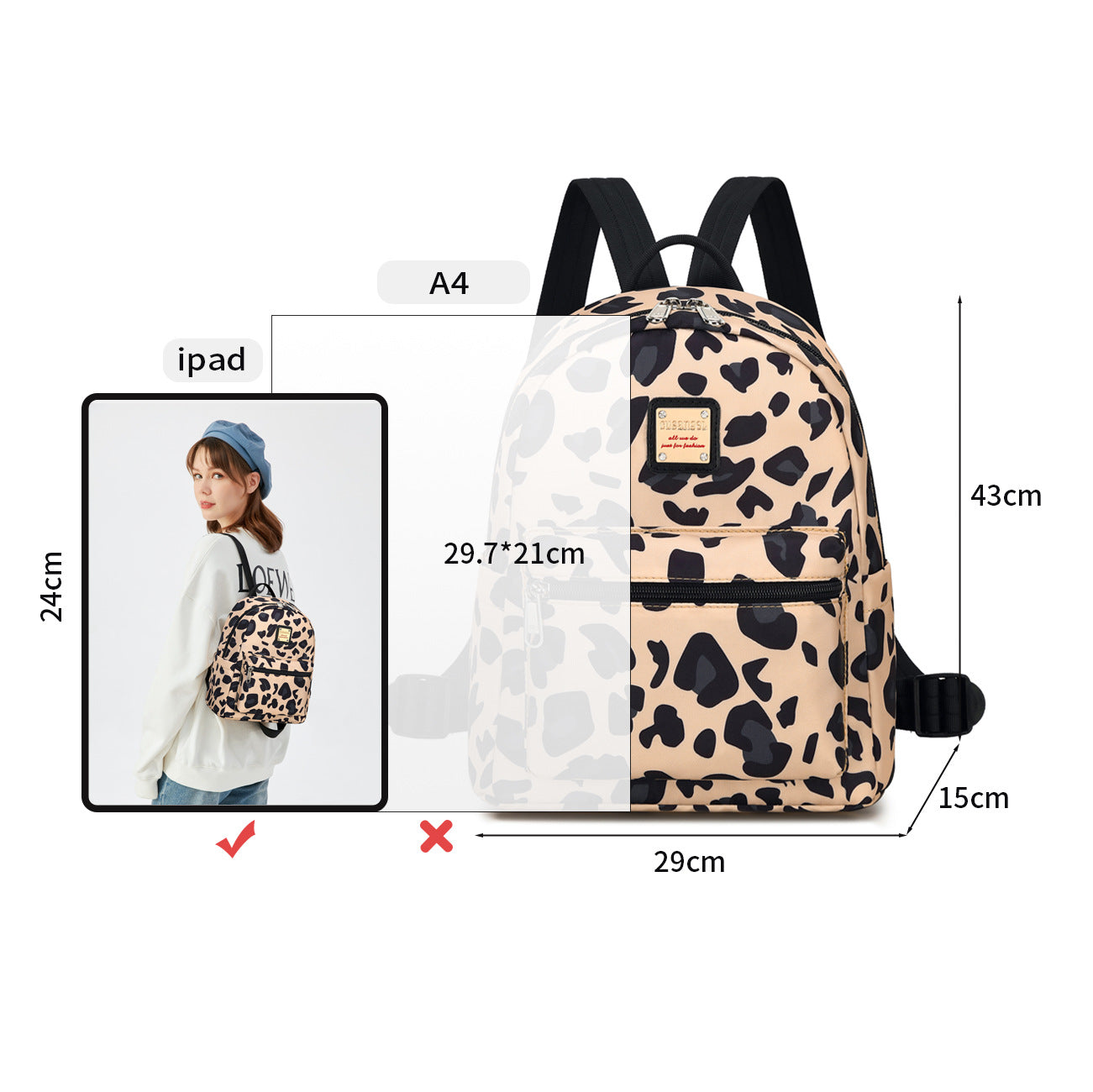 New Women's Creative Mini Lightweight Fashion Backpacks